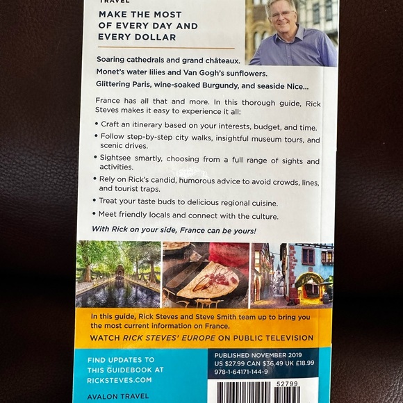 Rick Steven’s France 🇫🇷 travel guide NWT - Picture 2 of 2
